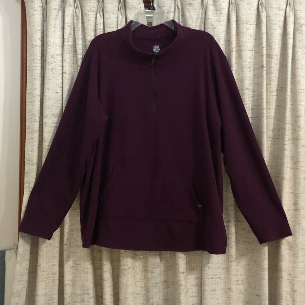 Happy Camper by Torrid Super Soft Performance Micro Fleece Quarter Zip Pullover